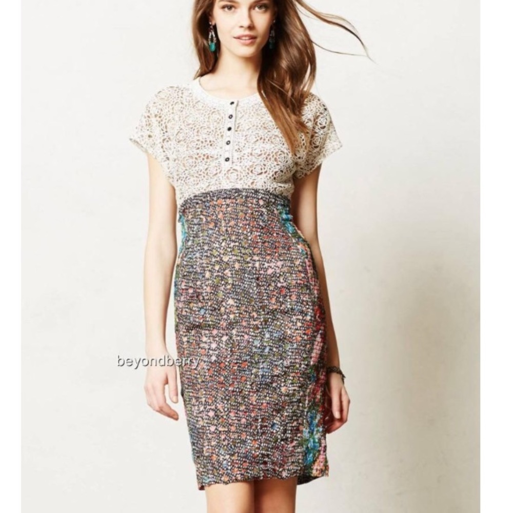 Byron Lars Lace Study Dress (with tear)